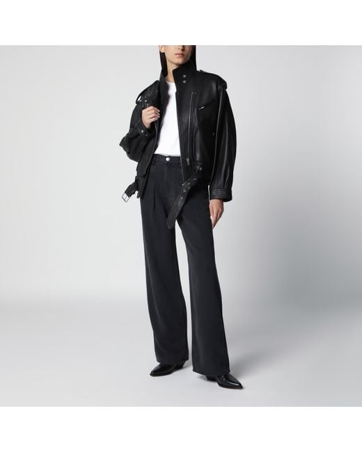 Isabel Marant Black Leather Jacket