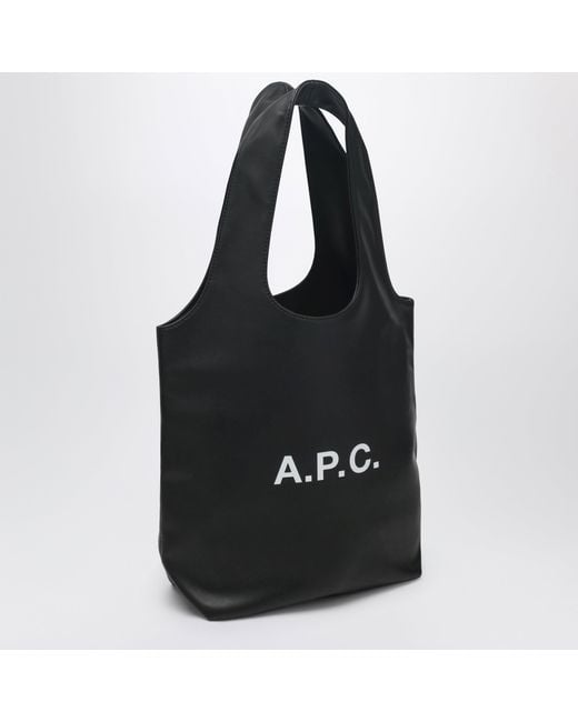 A.P.C. Black Small Ninon Tote Bag
