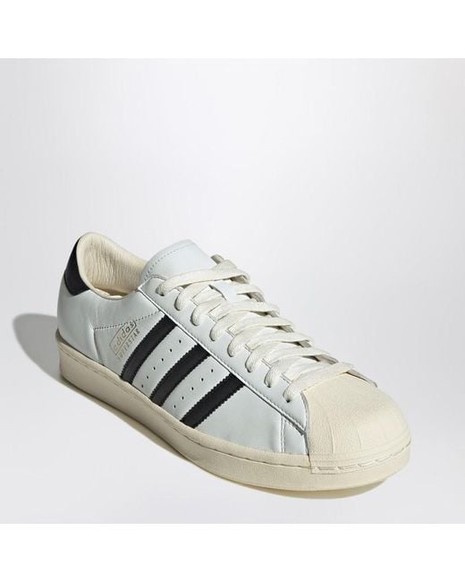 Sneaker superstar vintage core white&black/cream white di Adidas Originals da Uomo
