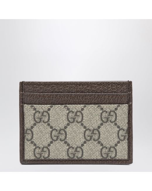 Gucci Metallic Ophidia Gg Supreme Card Holder