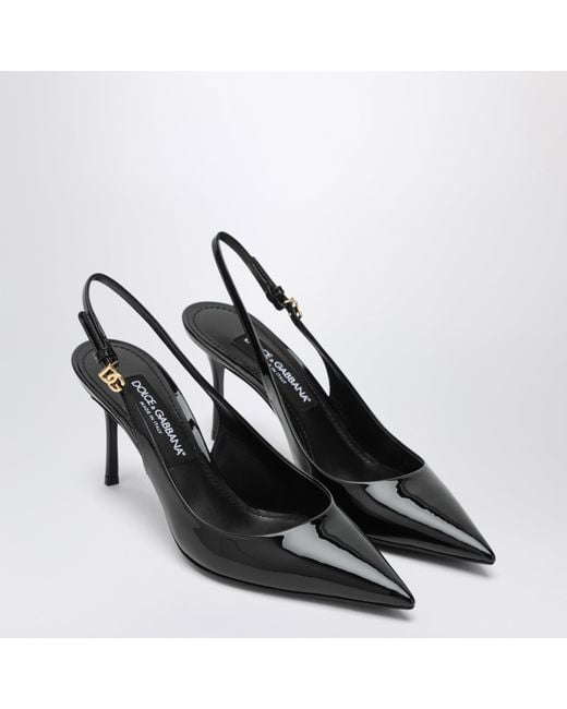 Dolce & Gabbana Black Slingback