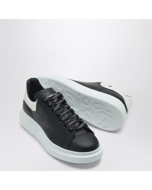 Sneaker oversize nera/bianca di Alexander McQueen in Black da Uomo