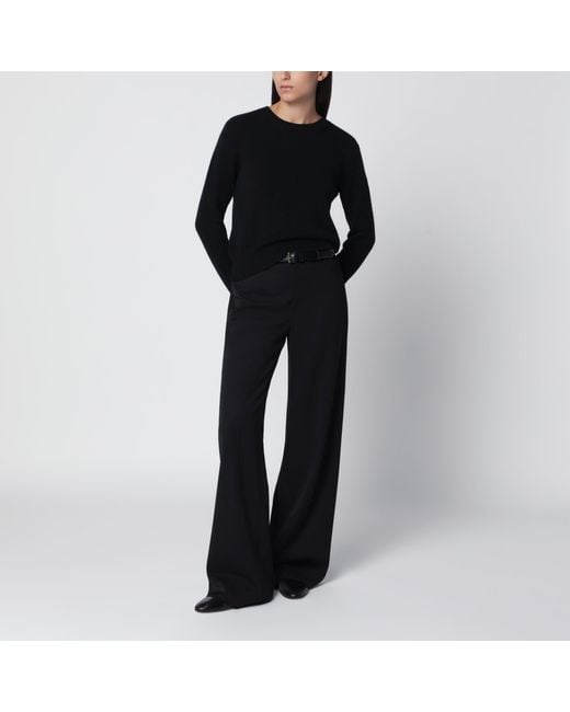 Lisa Yang Black Mable Crewneck Sweater