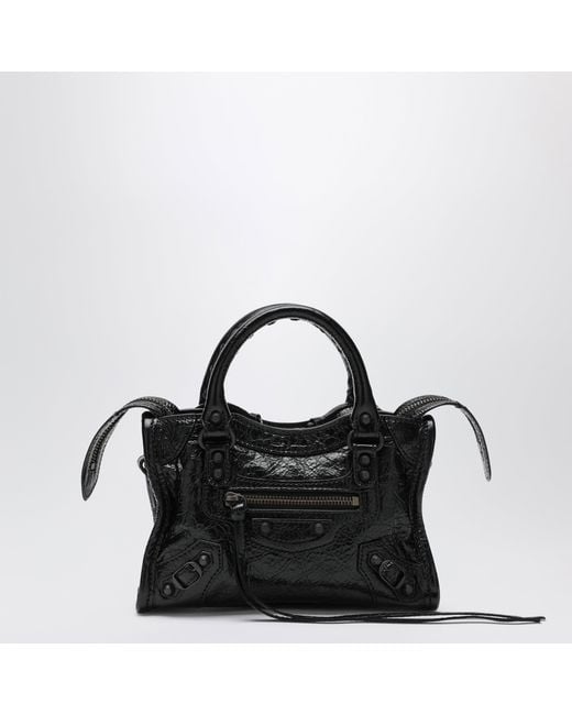 Balenciaga Black Le City Nano Leather Handbag