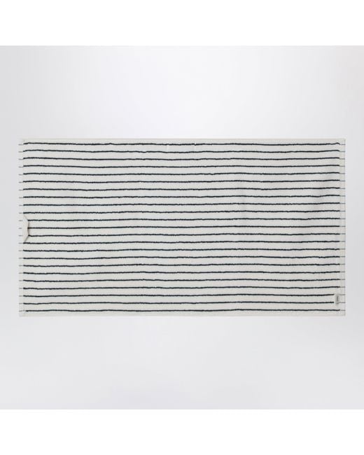 Tekla Metallic Striped Towel 50X90 for men