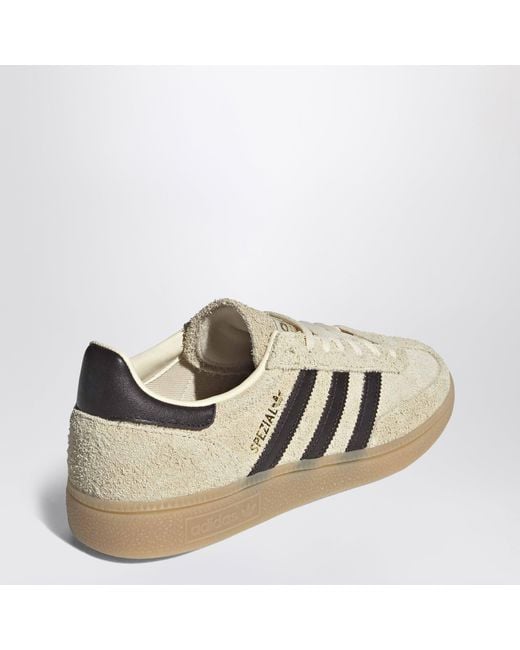 Adidas Originals Natural Handball Spezial Sneakers Warm Vanilla Aurora Coffee Metallic for men