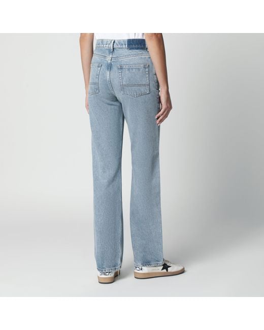 Golden Goose Deluxe Brand Blue Light Washed-Effect Jeans