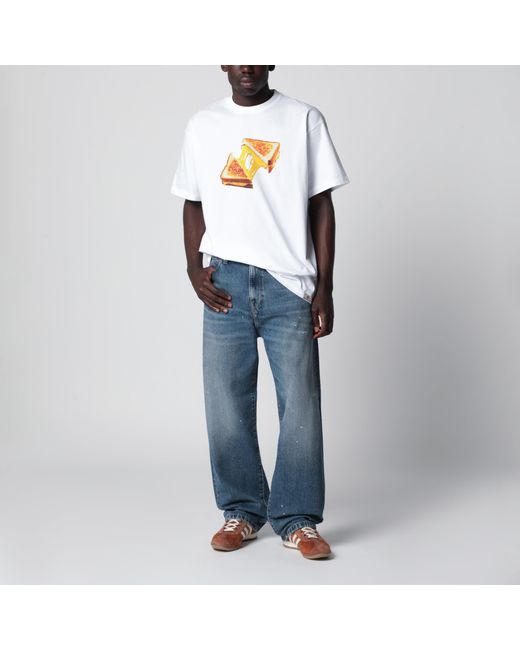 Carhartt White S/S Cheese Toast T-Shirt for men
