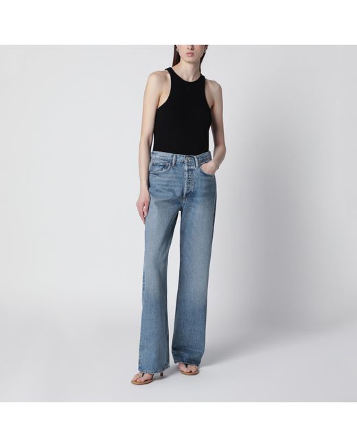 Agolde Blue Vintage Loose Jeans