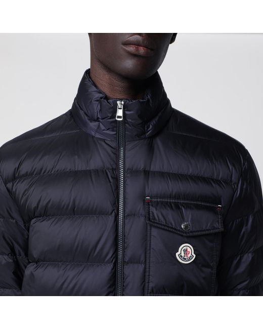 Moncler Blue Verith Short Down Jacket for men