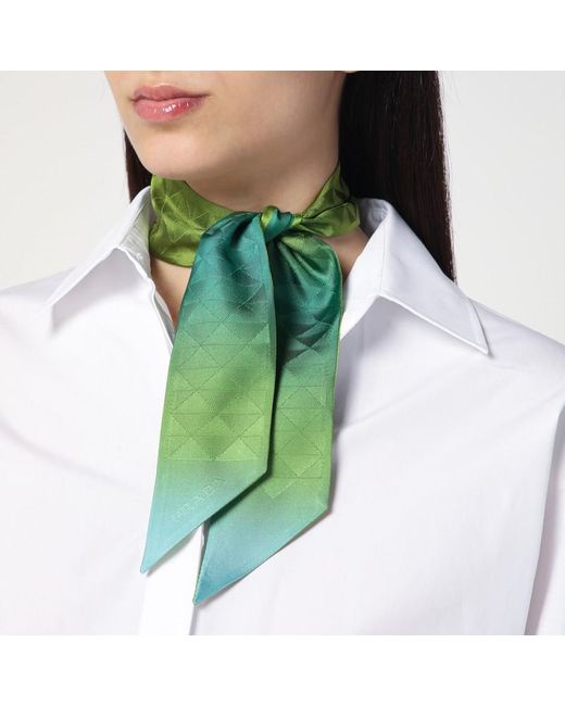 Prada Green Lime Coloured Ribbon