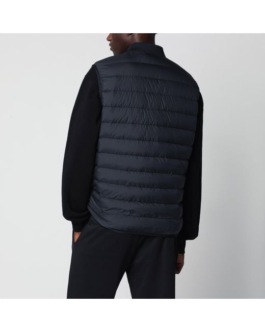 Moncler Black Quilted Froissel Waistcoat for men