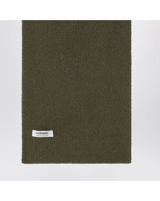 Le Bonnet Green Scarf