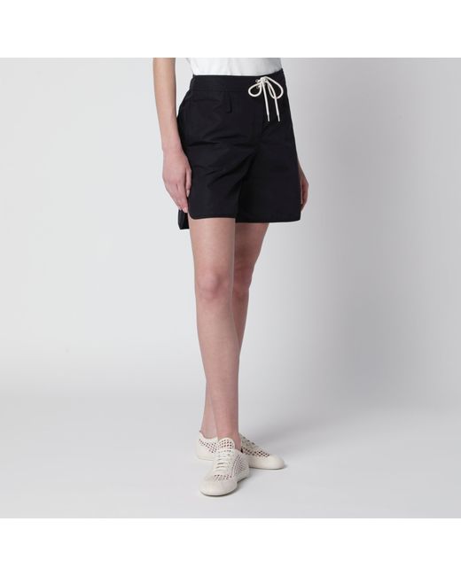 Prada Black Re-Nylon Shorts With Drawstring