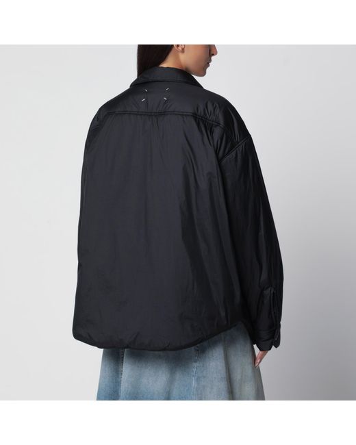 Maison Margiela Black Oversized Padded Jacket