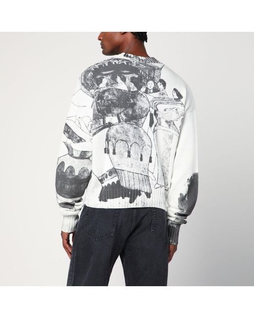 Enfants Riches Deprimes Gray The Ballroom Dance Sweater for men