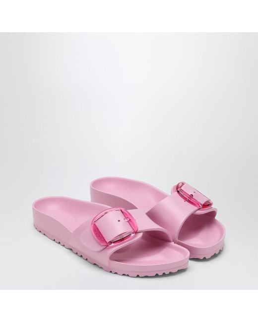 Birkenstock Pink Madrid Big Buckle Eva Slipper
