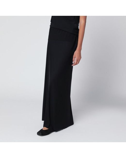 The Row Black Mirla Skirt