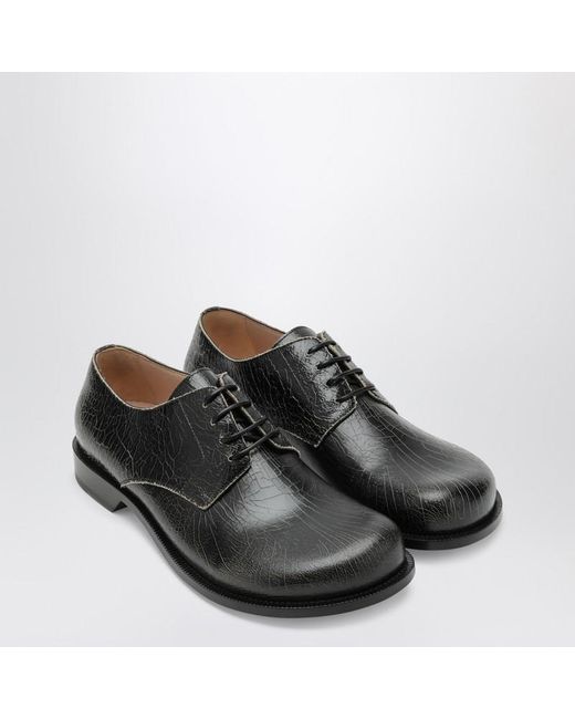 Derby Campo En Cuir De Veau Craquelé Loewe pour homme en coloris Black