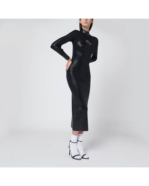 Abito m-zary lucido di DIESEL in Black