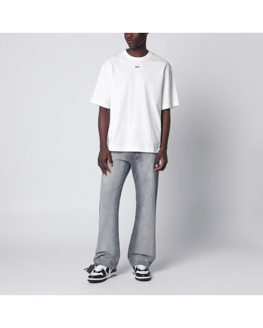 Off-White c/o Virgil Abloh Gray Washedeffect Jeans for men