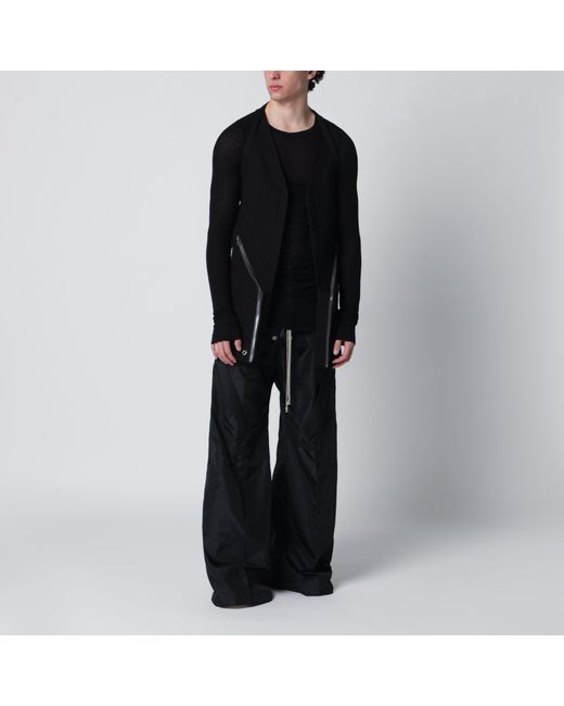 Rick Owens Black Temple Waistcoat for men