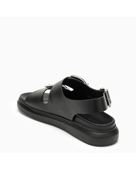 Alexander McQueen Black Sandal for men
