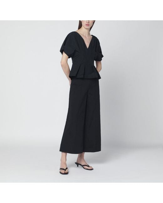 Jonathan Simkhai Black Kallin Shorts
