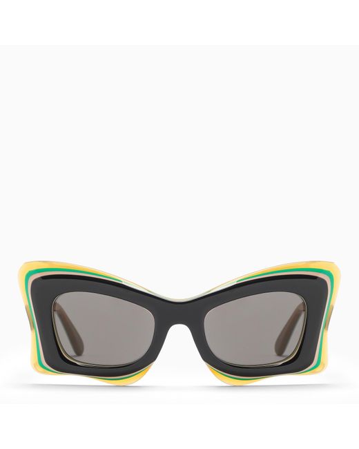 Loewe Gray Butterfly Multicolor/ Acetate Sunglasses