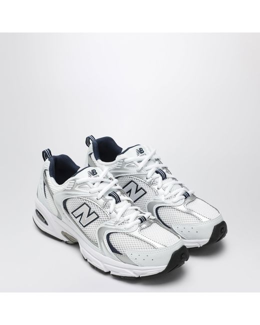 New Balance White Sneakers 530