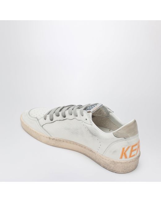 Golden Goose Deluxe Brand White Ball Star Sneakers for men