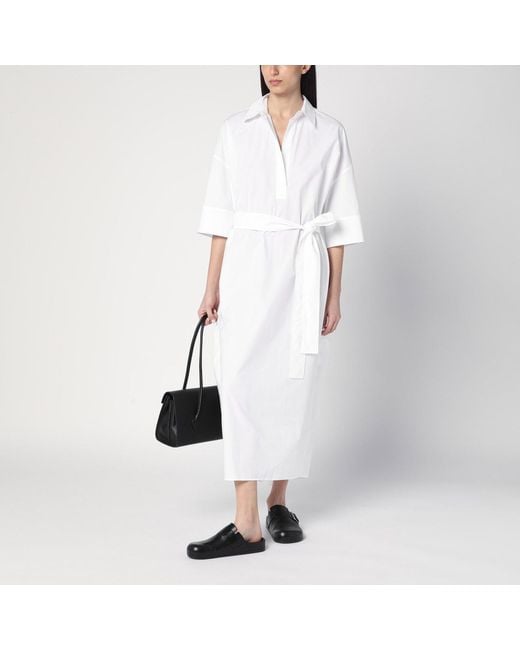 P.A.R.O.S.H. White Chemise Dress