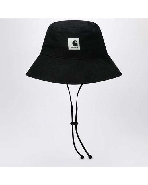 W' ashley bucket hat black di Carhartt da Uomo
