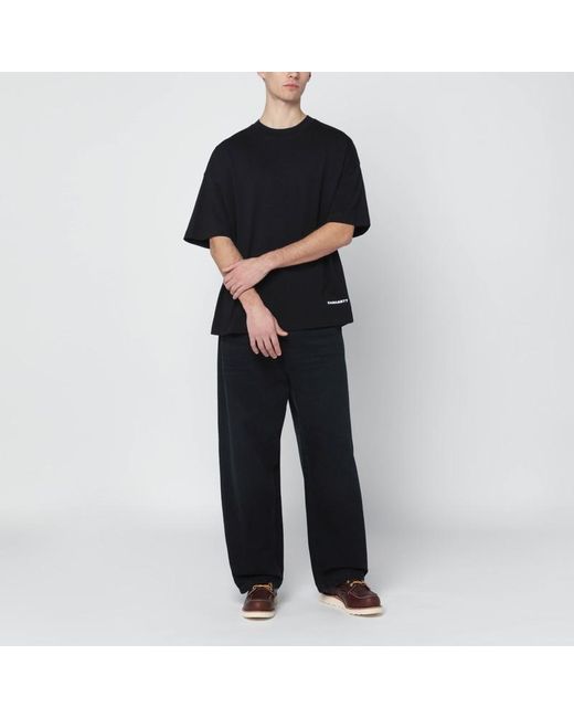 Brandon pant black/grind washed di Carhartt da Uomo