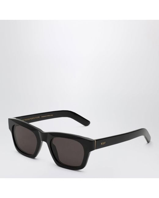 Retrosuperfuture Black Sintesi Sunglasses for men
