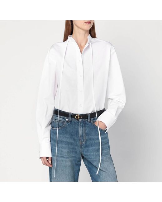Gucci Black Thin Belt With Half Buckle