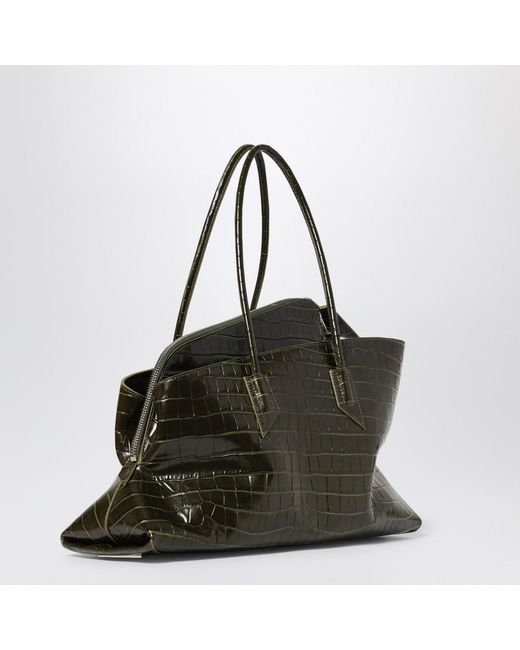 The Attico Black La Passeggiata Medium Bag Dark