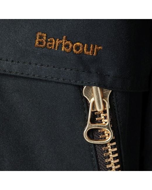 Giacca cerata catton sage/ancient di Barbour in Black