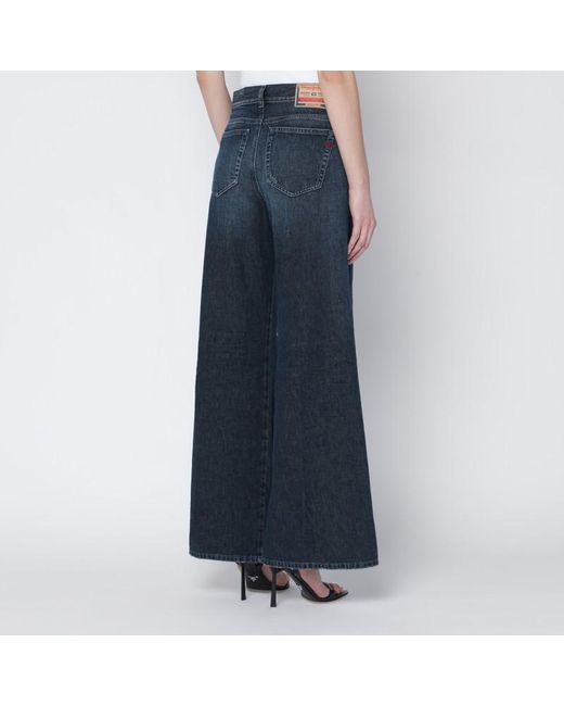 Jean Relaxed 1996 D-Sire Noir DIESEL en coloris Blue