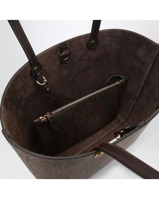 Sac Moyen Essential En Arnica Avec Pochette Etro en coloris Brown