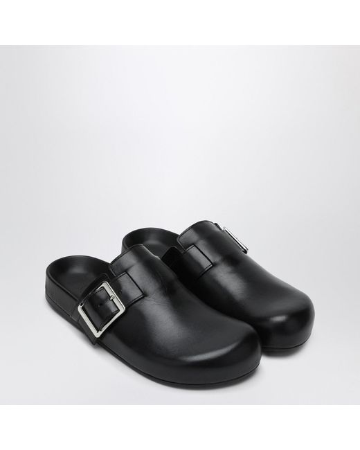 Loewe Black Ciabatte E Zoccoli Ease Uomo Pelle Nero