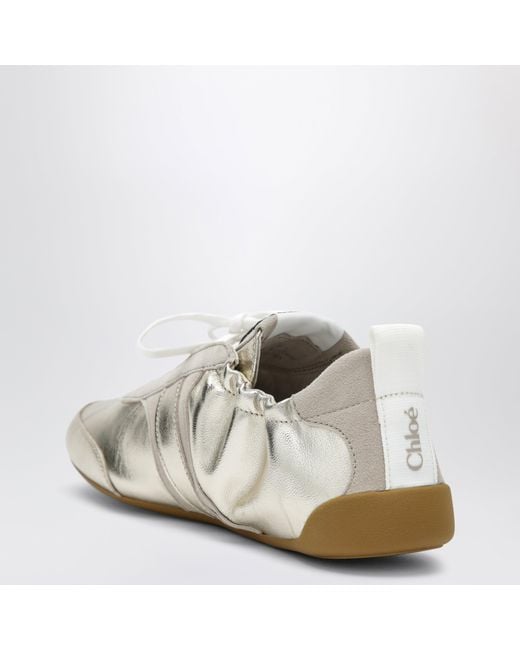 Chloé White Kick Sneakers