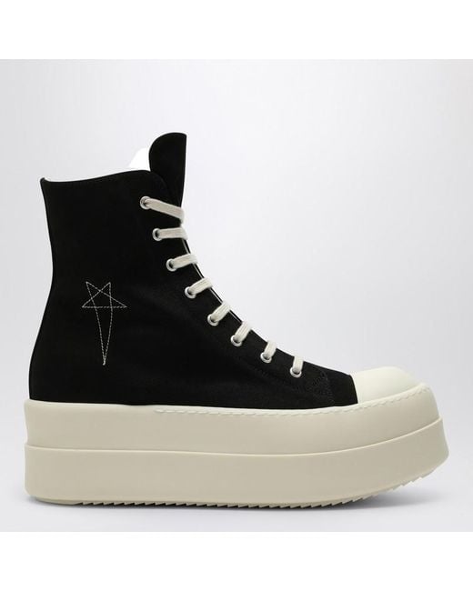 Sneaker double bumper nera di Rick Owens in Black da Uomo