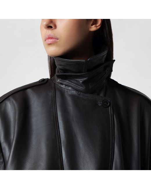 ROTATE BIRGER CHRISTENSEN Black Biker Jacket