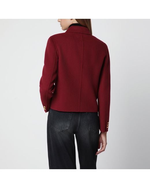 Max Mara Red Jacket