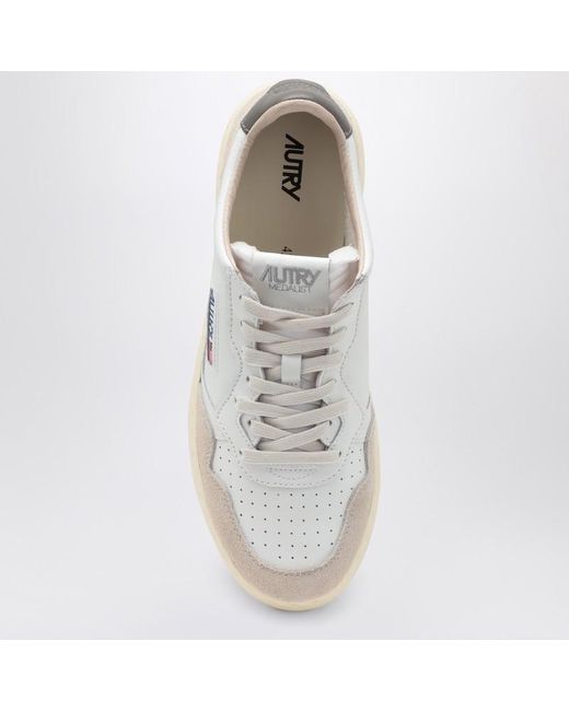 Autry White Medalist Trainer for men