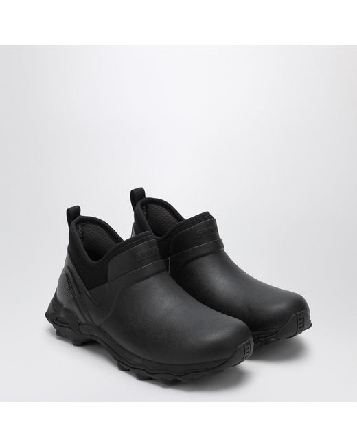 Givenchy Black Bogs Rubber Chelsea Boots for men
