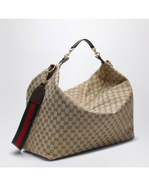 Gucci Große Brera Tasche Aus Gg-Canvas in Brown für Herren