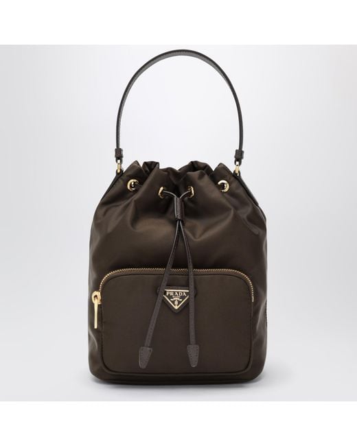 Prada Black Duet Bucket Bag
