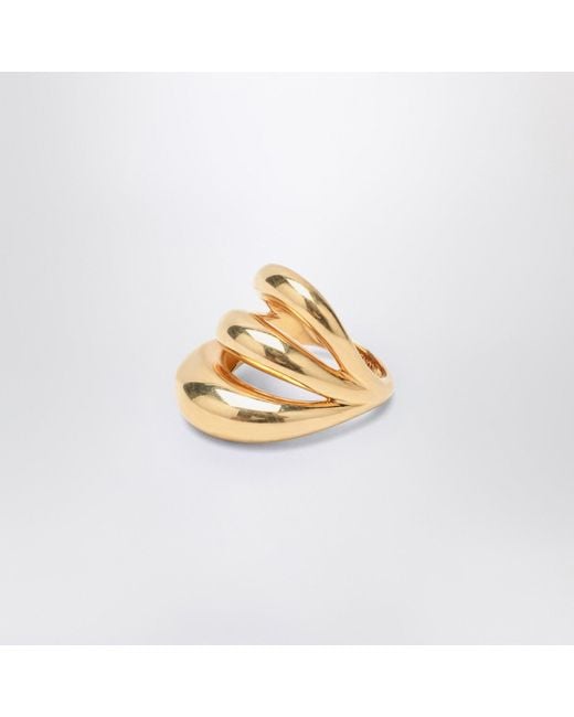 Panconesi Metallic Triptych Blow Up Ring